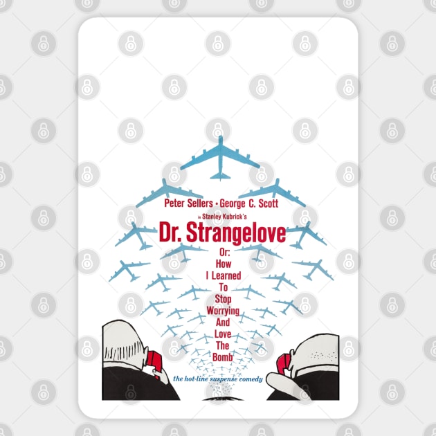 Doctor Strangelove Movie Poster Sticker by MovieFunTime